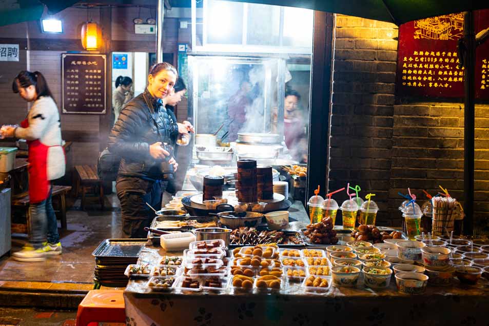 Chengdu night market