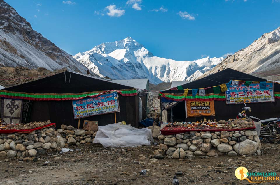 Tent guesthouse at Everest Base Camp