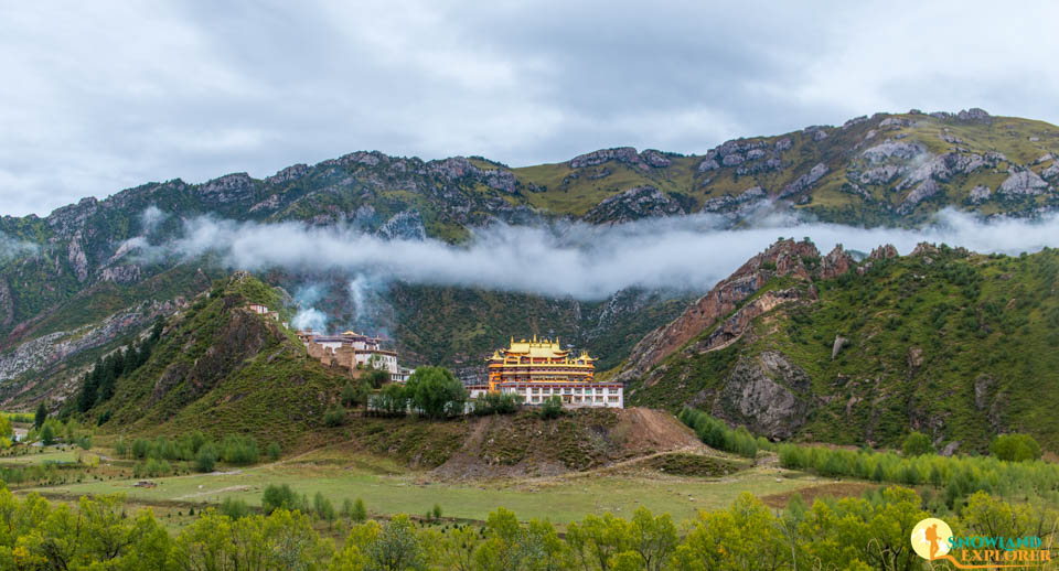Gaden Monastery in Nangchen county