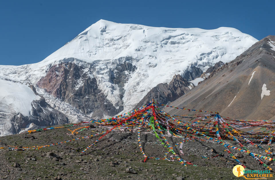 Mount Amnye Machen on the way from Yushu to Xining