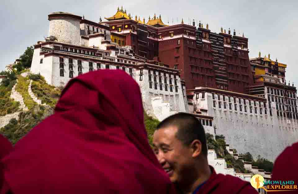 Potala Palace, the residence of Dalai Lama